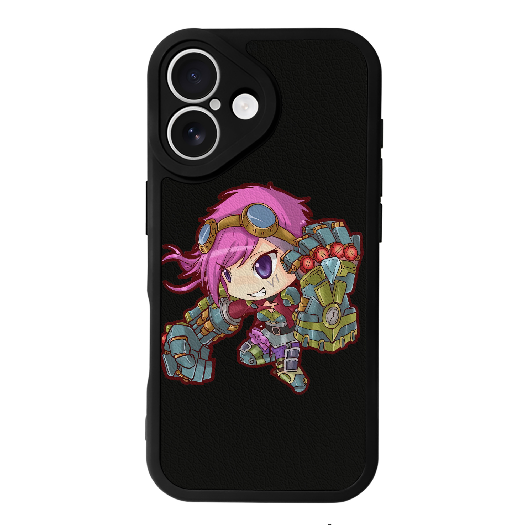 リーグ・オブ・レジェンド League of Legends LOL 【iPhone 16シリーズ対応】シリコンスマホケース（レザー調） 材質：シリコン